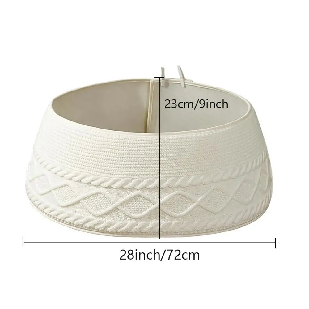 Rustic - Knitted Christmas Tree Collar