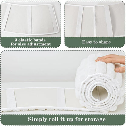 Rustic Christmas Tree Collar