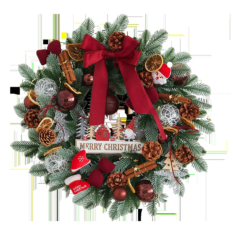 Christmas wreath decoration