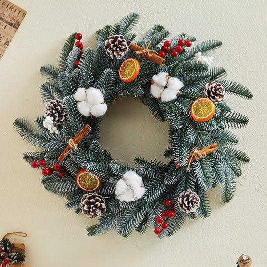 Christmas wreath decoration