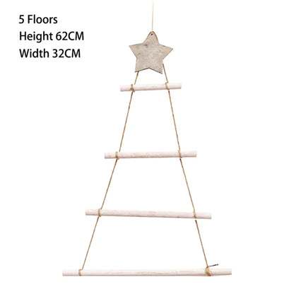 Christmas Nature Wood Branches Hanging Ornaments