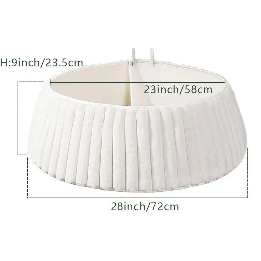 Rustic Christmas Tree Collar