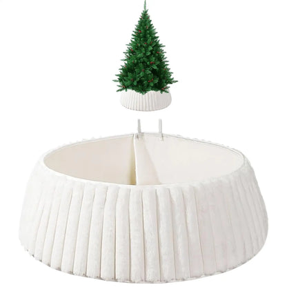 Rustic Christmas Tree Collar