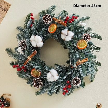 Christmas wreath decoration