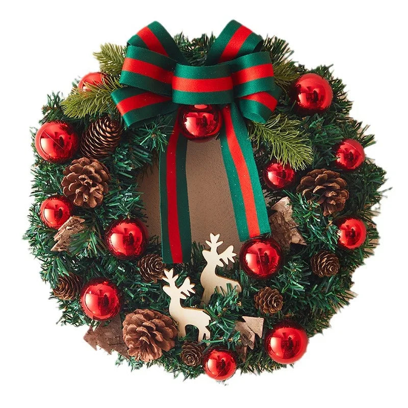 Christmas Decorations Creative Wreath Ornaments Scenic