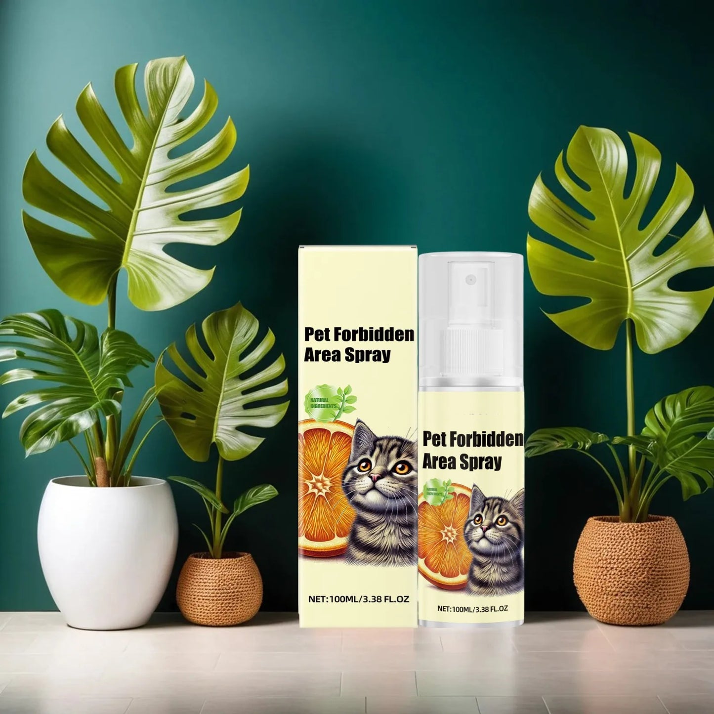 100ML Cat Deterrent Spray, Cat Spray Anti-Scratch