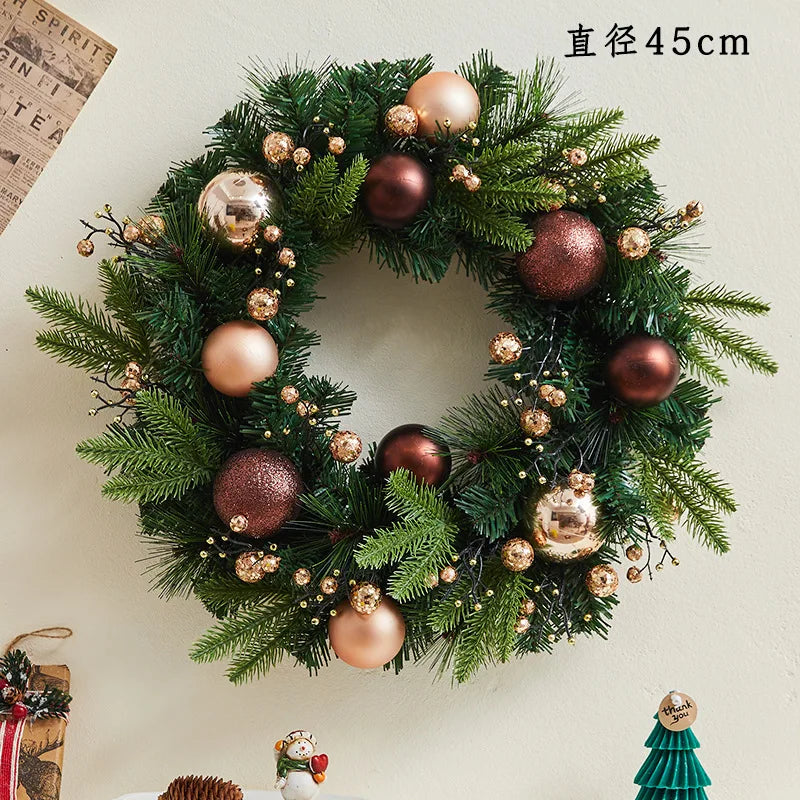 Christmas wreath decoration