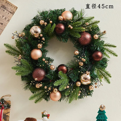 Christmas wreath decoration
