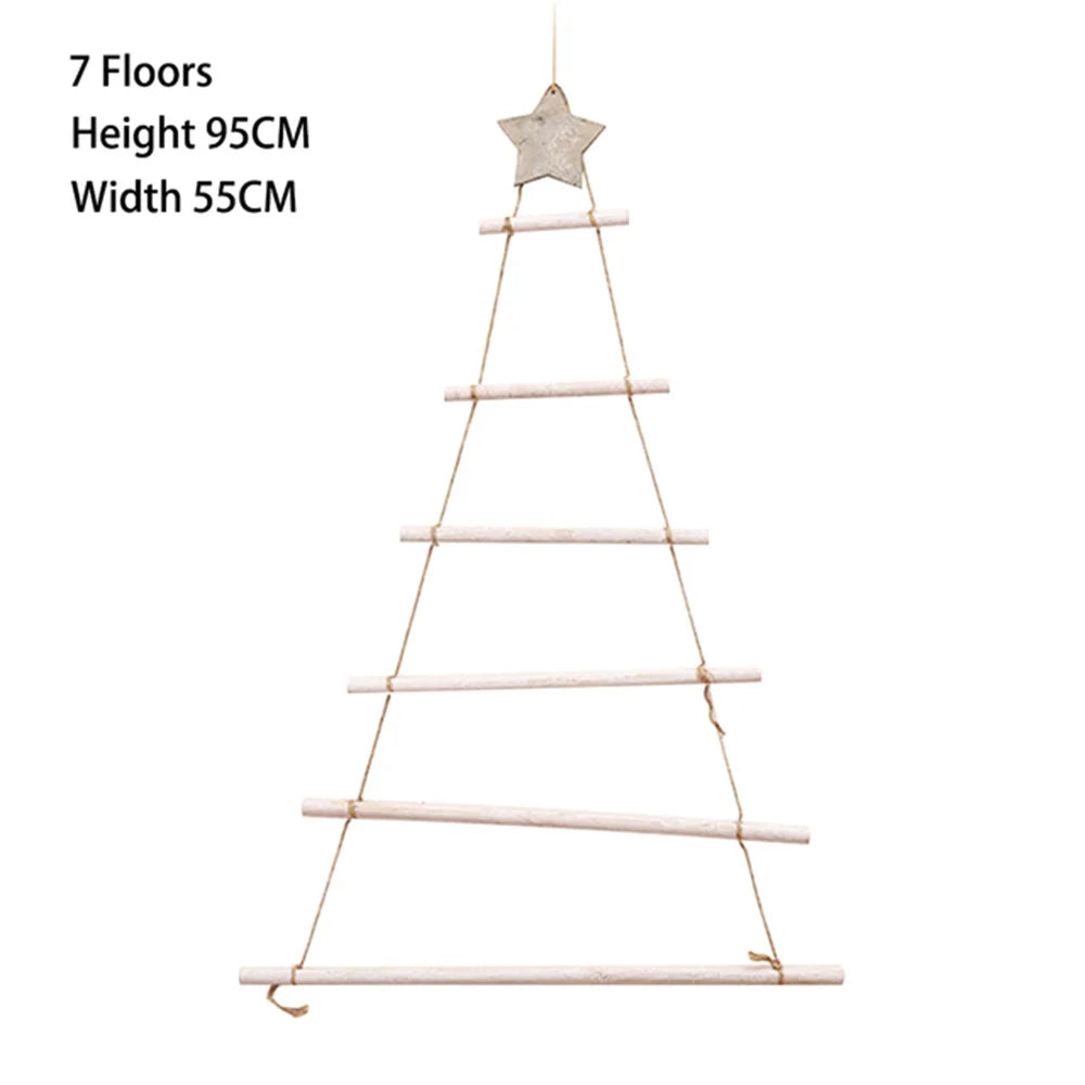 Christmas Nature Wood Branches Hanging Ornaments