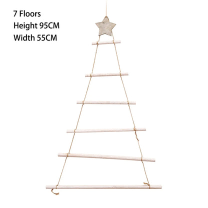 Christmas Nature Wood Branches Hanging Ornaments