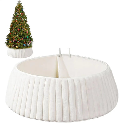 Rustic Christmas Tree Collar