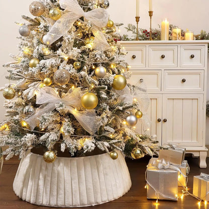 Rustic Christmas Tree Collar