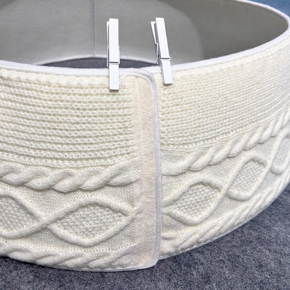 Rustic - Knitted Christmas Tree Collar