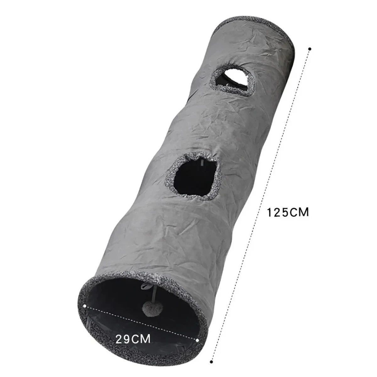 Straight Foldable Large Cat Tunnel