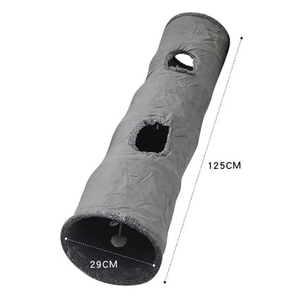 Straight Foldable Large Cat Tunnel