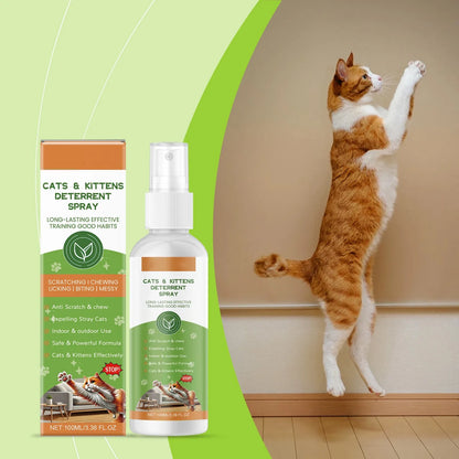 100ML Cat Deterrent Spray, Cat Spray Anti-Scratch