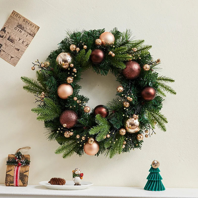 Christmas wreath decoration